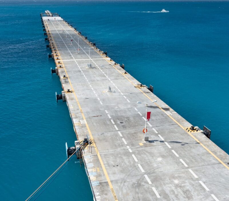 Jetty at a Port